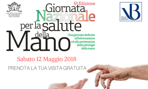 Giornata Nazionale per la Salute della Mano