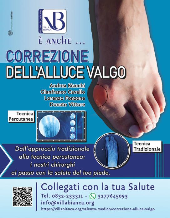 Correzione dell'alluce valgo